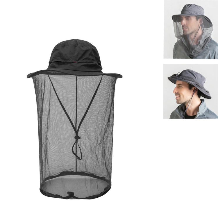 Summer Outdoor Sports Anti-mosquito Net Sun Hat Fisherman Hat