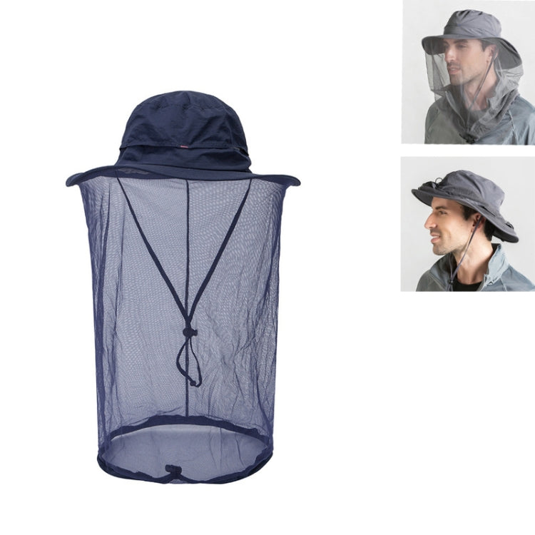 Summer Outdoor Sports Anti-mosquito Net Sun Hat Fisherman Hat — view 14