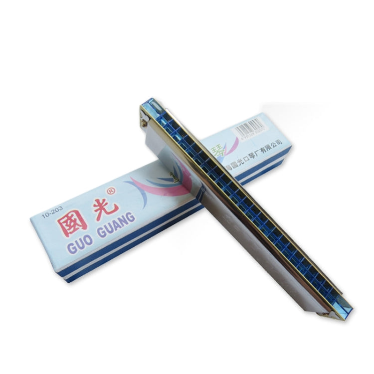 24-hole Echo Polyphony Stress Harmonica Instrument — view 7