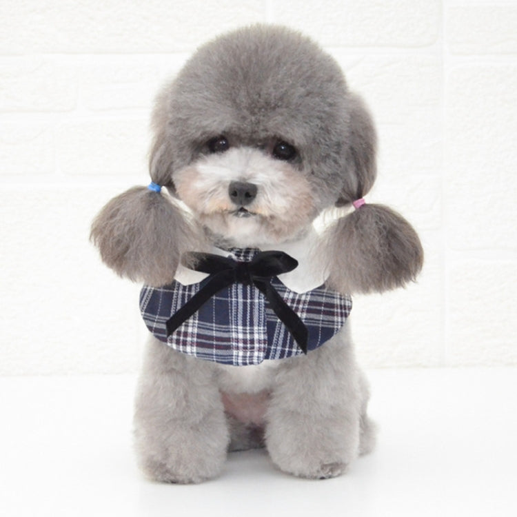 Dog Shawl Small Cloak Pet Bow Ttie Saliva Towel Pet Accessories — view 11
