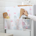 Simple Printing Refrigerator Household Appliance Waterproof Kitchen Storage Dust Cover — view 3