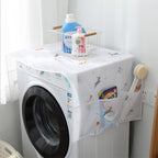 Simple Printing Refrigerator Household Appliance Waterproof Kitchen Storage Dust Cover — view 4