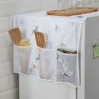 Simple Printing Refrigerator Household Appliance Waterproof Kitchen Storage Dust Cover — view 6