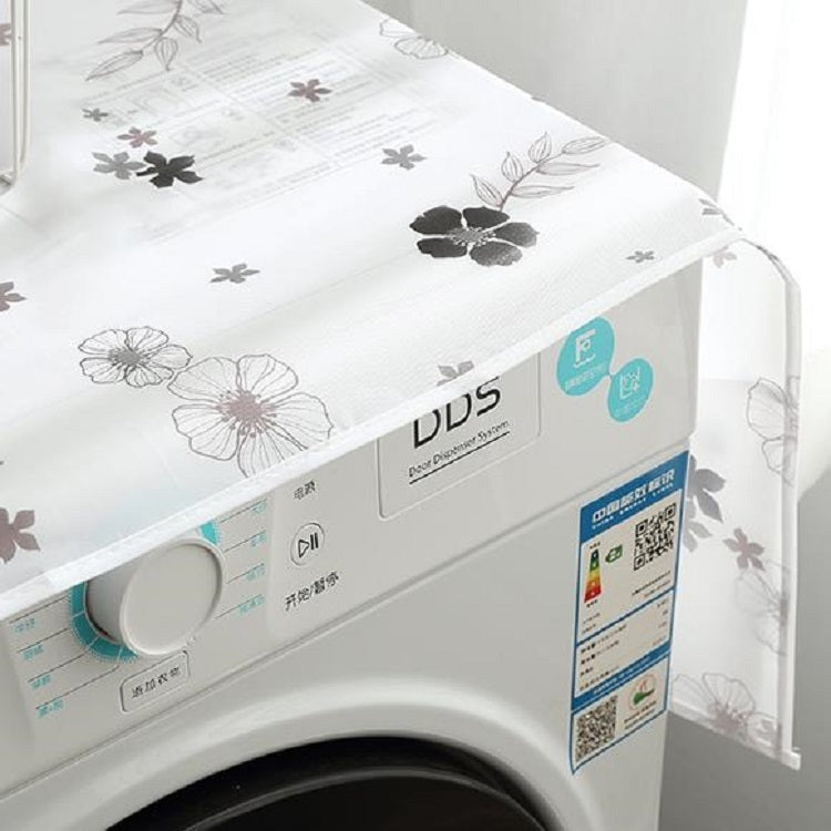 Simple Printing Refrigerator Household Appliance Waterproof Kitchen Storage Dust Cover — view 7