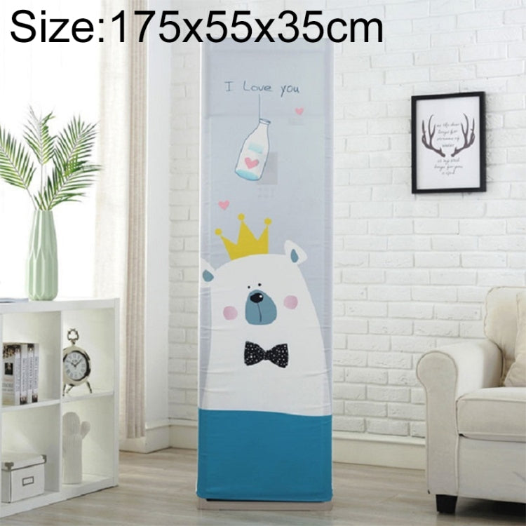 Simple Vertical Cabinet Type All Inclusive Air Conditioning Fabric Dust Cover — view 8