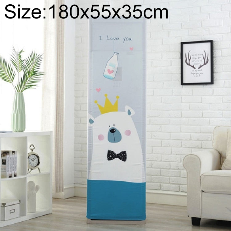 Simple Vertical Cabinet Type All Inclusive Air Conditioning Fabric Dust Cover — view 9