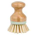 Multifunctional Tool Kitchen Cleaning Brush Wooden Handle Dish Scrubber Pot Pan Dishwasher — Solid wood Brush