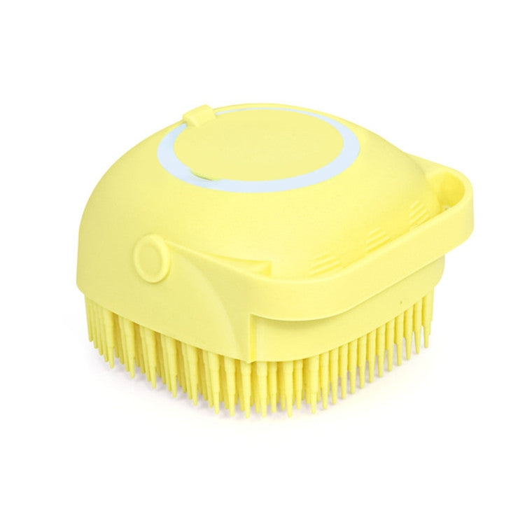 Pet Bath Massage Brush Dog Rub Bath Gloves with Brush — view 3