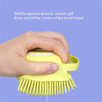 Pet Bath Massage Brush Dog Rub Bath Gloves with Brush — view 5
