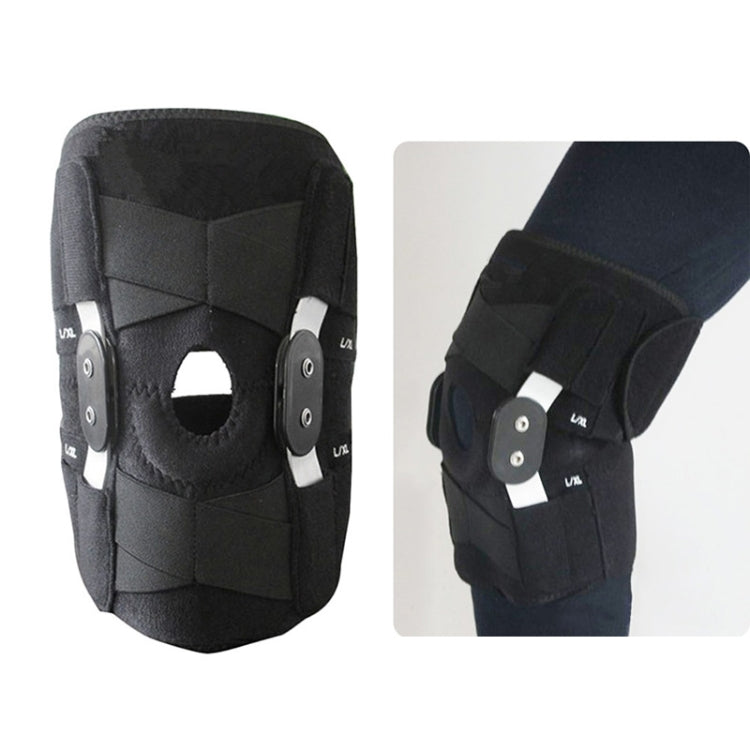 Adjustable Paste Type Breathable Sports Knee Protector with Aluminum Bracket
