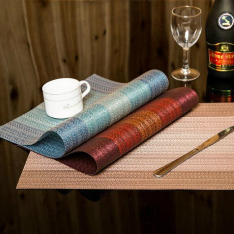 2 PCS Home Table Cup Mat Creative Decor Coffee Drink Placemat Tableware, Size: 45x30cm — Coffee