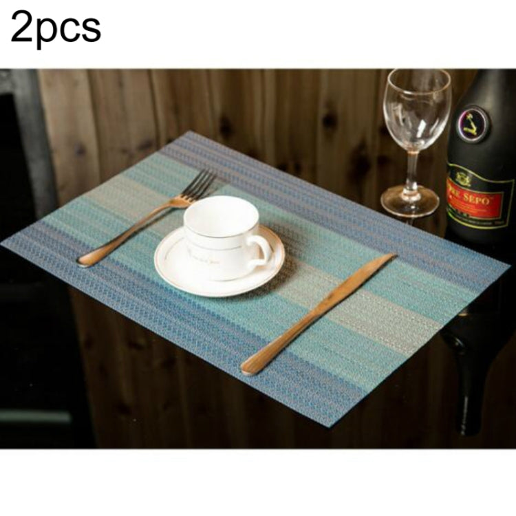 2 PCS Home Table Cup Mat Creative Decor Coffee Drink Placemat Tableware, Size: 45x30cm — view 7