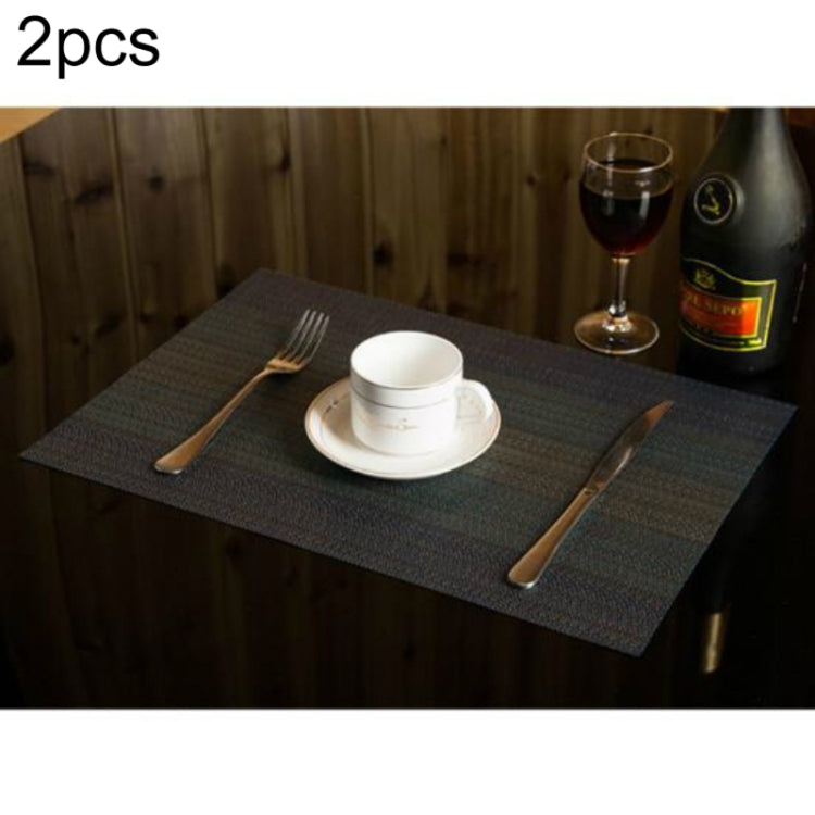 2 PCS Home Table Cup Mat Creative Decor Coffee Drink Placemat Tableware, Size: 45x30cm — view 8
