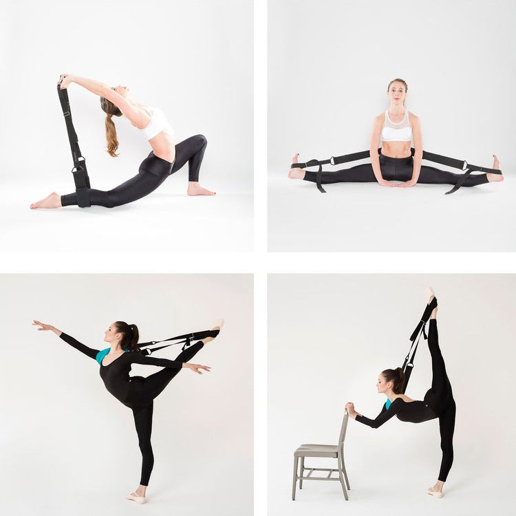 Leg Splits Trainer Elastic Stretch Band Dance Practice Tension Band