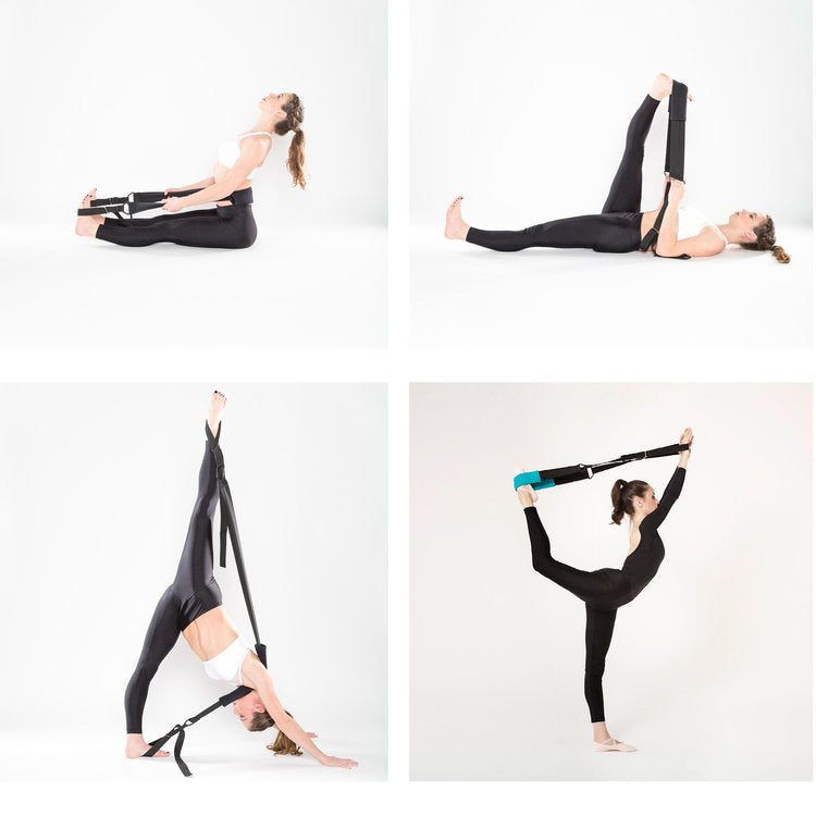 Leg Splits Trainer Elastic Stretch Band Dance Practice Tension Band