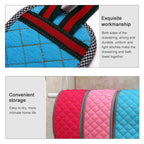 Double Sided Brush Back Exfoliating Bath Towel Strap Bathroom Tool, Random Color Delivery