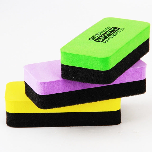 Magnetic Board Office School Blackboard Eraser Professional Cleaning Tool, Random Color Delivery