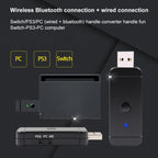 JYS-130 Wireless Bluetooth Gamepad Converter Adapter For PS3 / Switch / PC