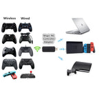 JYS-130 Wireless Bluetooth Gamepad Converter Adapter For PS3 / Switch / PC