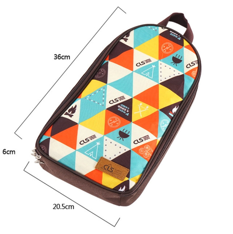 CLS 7-In-1 Outdoor 201 Stainless Steel Cookware Set Picnic Kitchenware Portable Handbag Picnic Bag