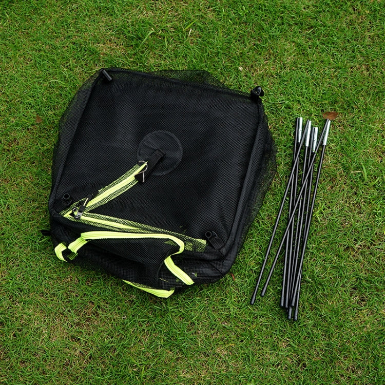 Outdoor Folding Drying Net Four-Layer Storage Basket Storage Basket Camping Drying Fish Drying Net Rack Hanging Basket