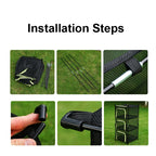 Outdoor Folding Drying Net Four-Layer Storage Basket Storage Basket Camping Drying Fish Drying Net Rack Hanging Basket