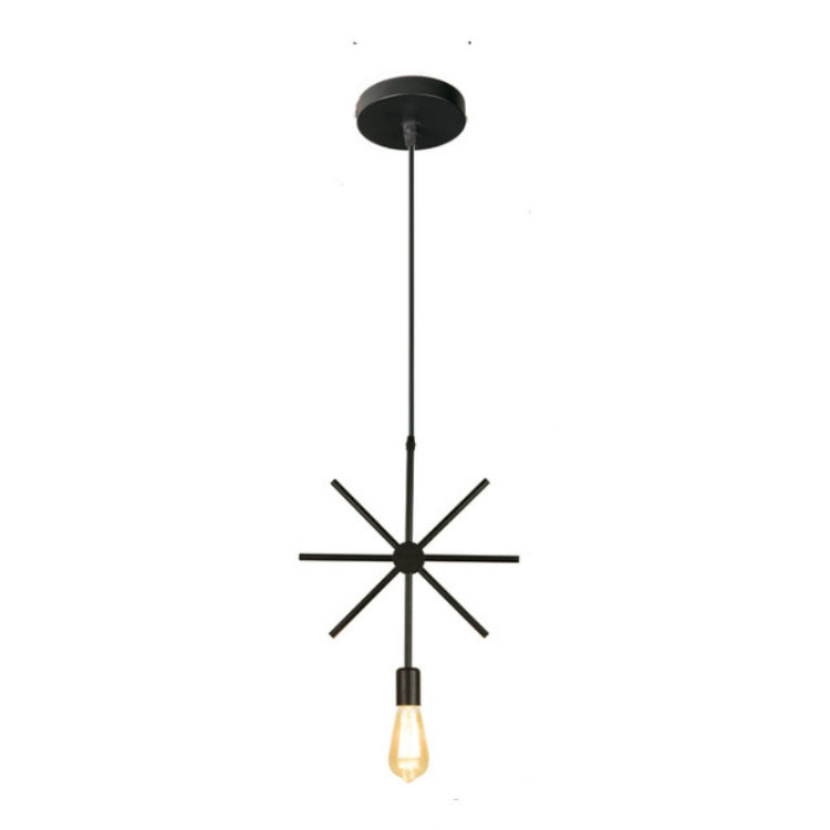Simple and Creative Wrought Iron Geometric Chandelier Bar Exhibition Hall Clothing Store Restaurant Hotel Decorative Light — view 14