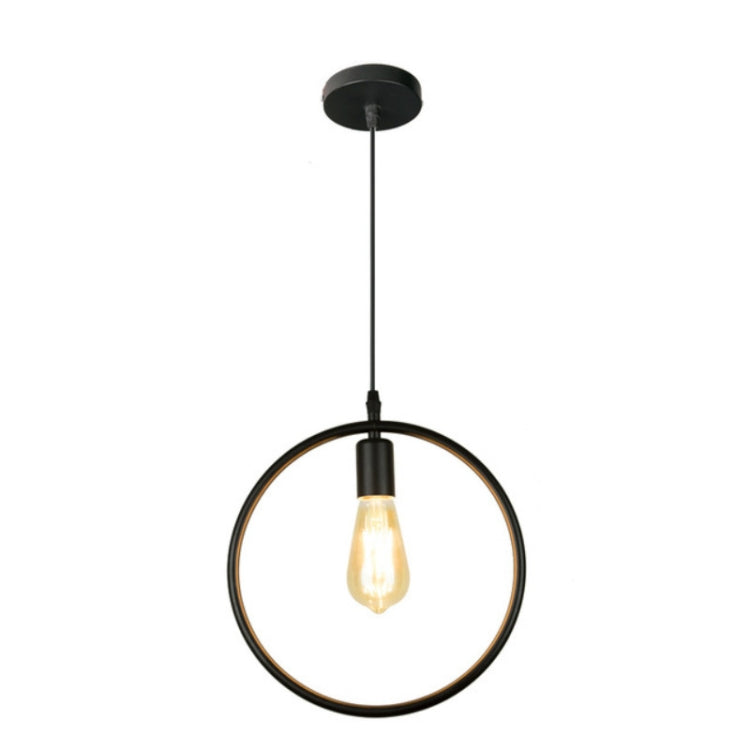 Simple and Creative Wrought Iron Geometric Chandelier Bar Exhibition Hall Clothing Store Restaurant Hotel Decorative Light — view 20