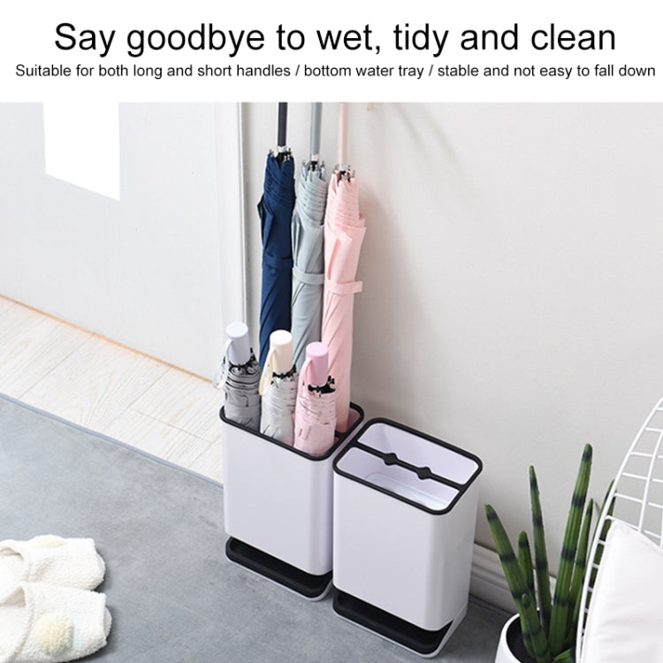 Plastic Detachable Leakproof Type Partition Umbrella Storage Rack