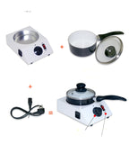 Chocolate Melting Machine With Adjustable Thermostat Melting Wax Machine, EU Plug