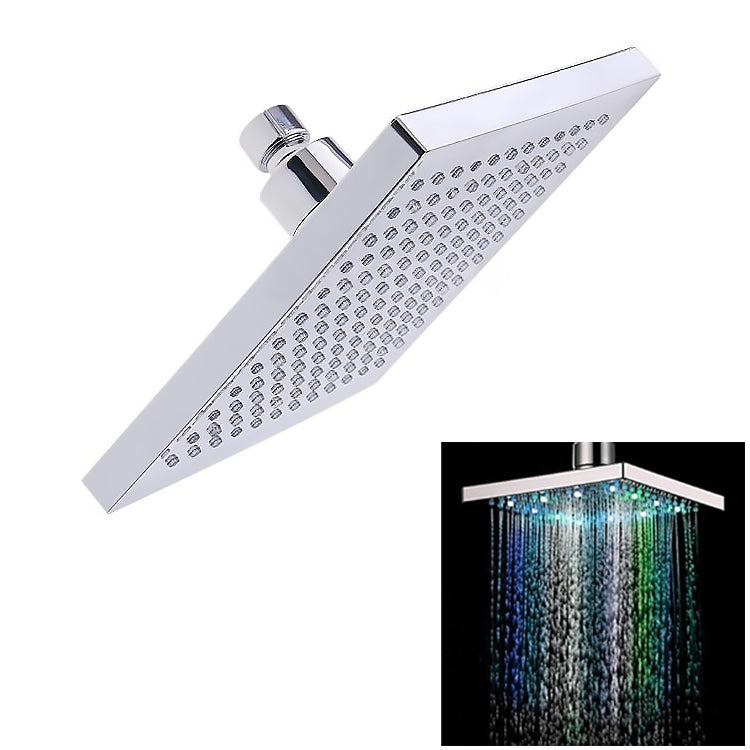 Replacement Shower LED Automatic Bathroom Shower Head, 7 Colors