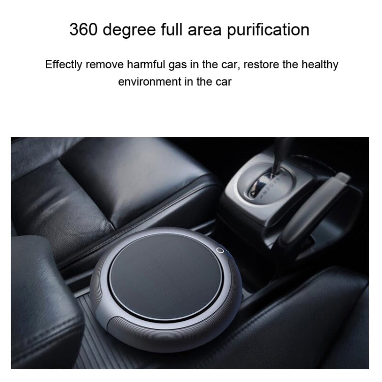 Intelligent Formaldehyde Removal Haze Negative Ion Solar Car Air Purifier