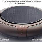 Intelligent Formaldehyde Removal Haze Negative Ion Solar Car Air Purifier