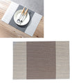 1796 Simple PVC Non-slip Insulation Table Mat Disposable Green Dishes Western Table Mat