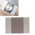 1796 Simple PVC Non-slip Insulation Table Mat Disposable Green Dishes Western Table Mat