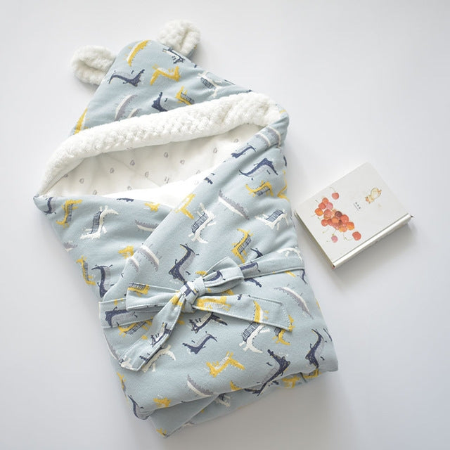 Cartoon Cotton Baby Holding Blanket — view 6