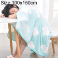Summer Thin Coral Flannel Office Nap Blanket