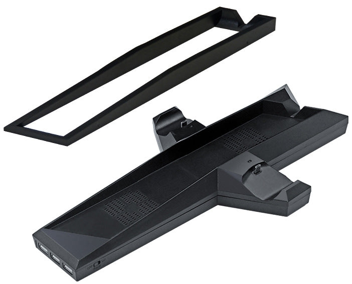 Game Console Radiator And Dual Handle Charging Base For PS4 / PS4 Slim