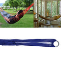 9 Strand Nylon Rope Hammock Portable Camping Leisure Mesh Hammock