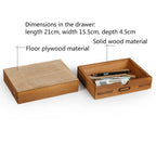 Retro Wooden Drawer Storage Cabinet Desk — Four Pumping