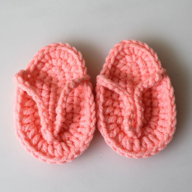 Newborn Babies Photography Props Mini Crocheted Small Slippers