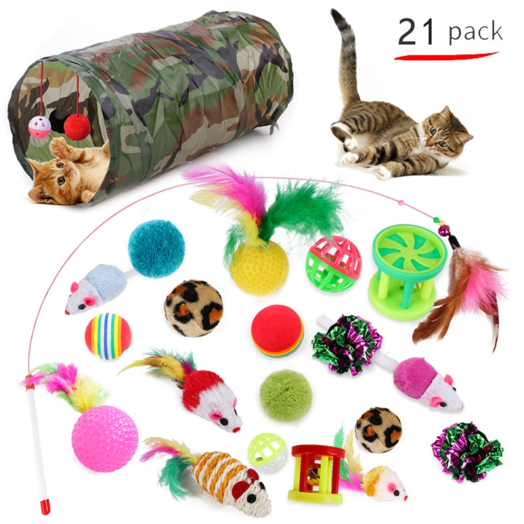 Pet Cat Toy Set Funny Cat Stick Plush Mouse Combo Toy, Specification: