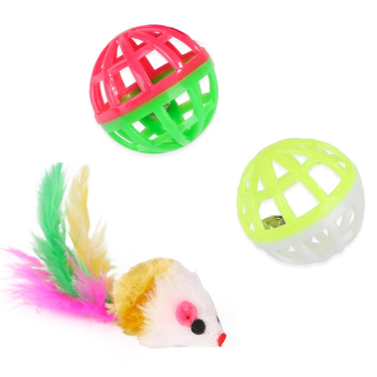 Pet Cat Toy Set Funny Cat Stick Plush Mouse Combo Toy, Specification: — view 7