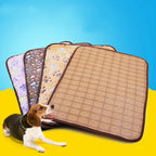 Pet Double-sided Mat Vine Cushion Kennel Cat Blanket Mat — Pink