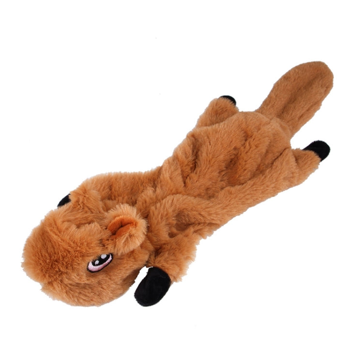Dog Toy Bite Wear-resistant Vocal Molars Pet Plush Medium Large Supplies — Wolf