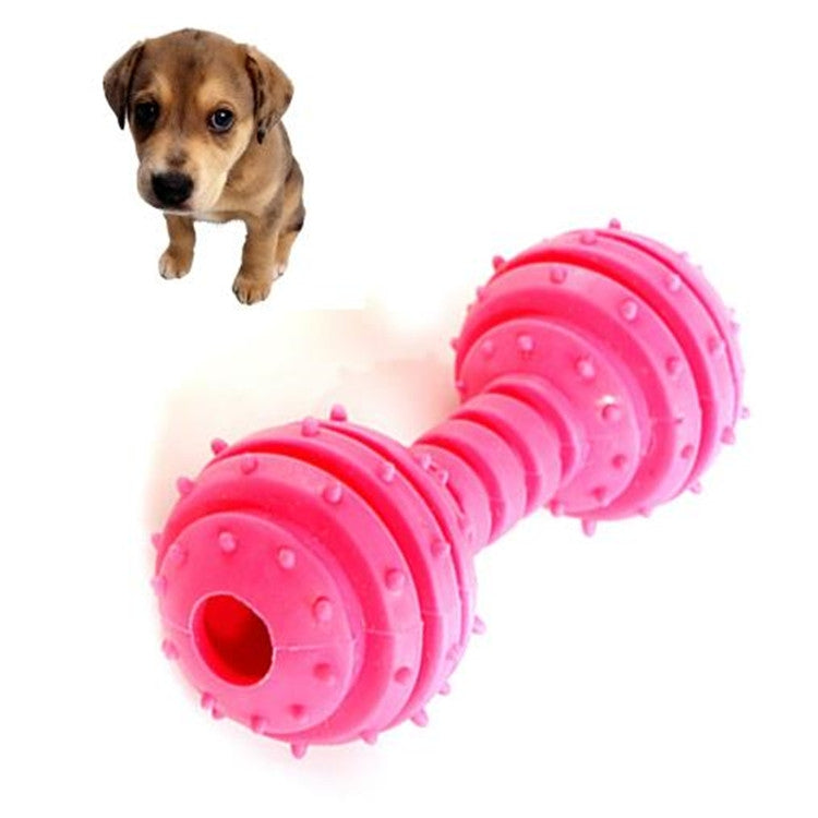 Pet TPR Bite-resistant Toys Safe Non-toxic Dumbbells Molar Toys — view 6