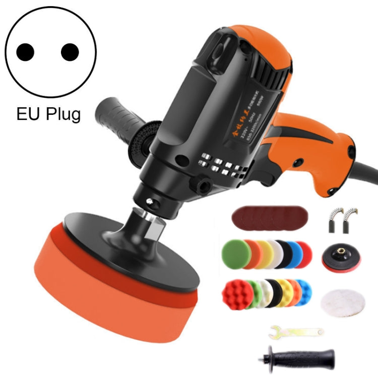 Car Beauty Sealing Glaze Polishing Machine Tile Repair Waxing Machine With Sponge Set