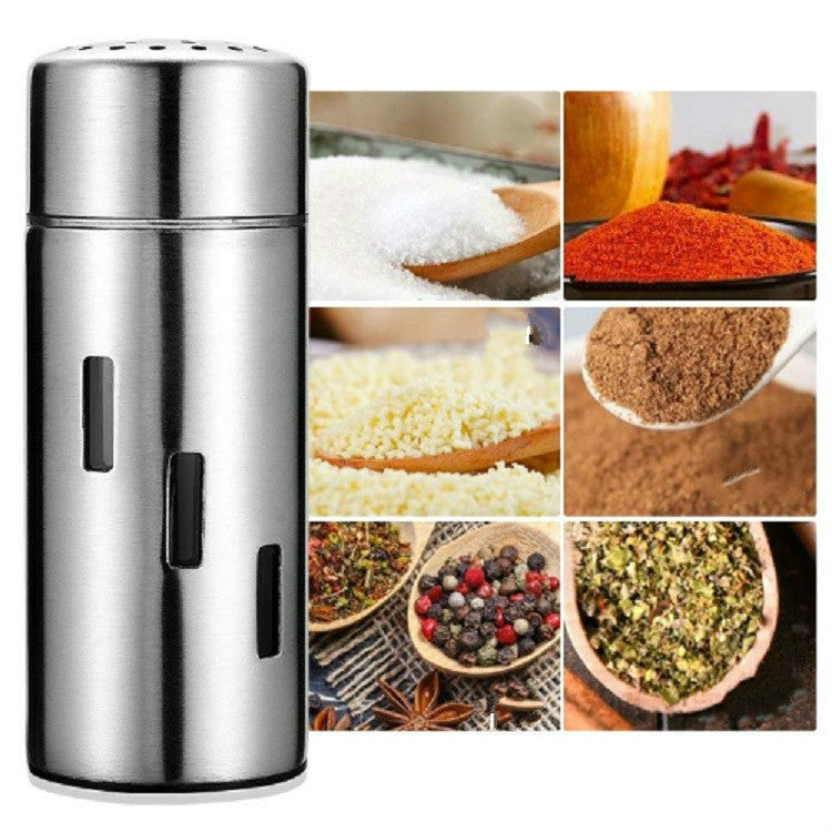 Stainless Steel Sauce Jars Chili Jars Barbecue Condiments Box Seasoning Jar Set — view 9