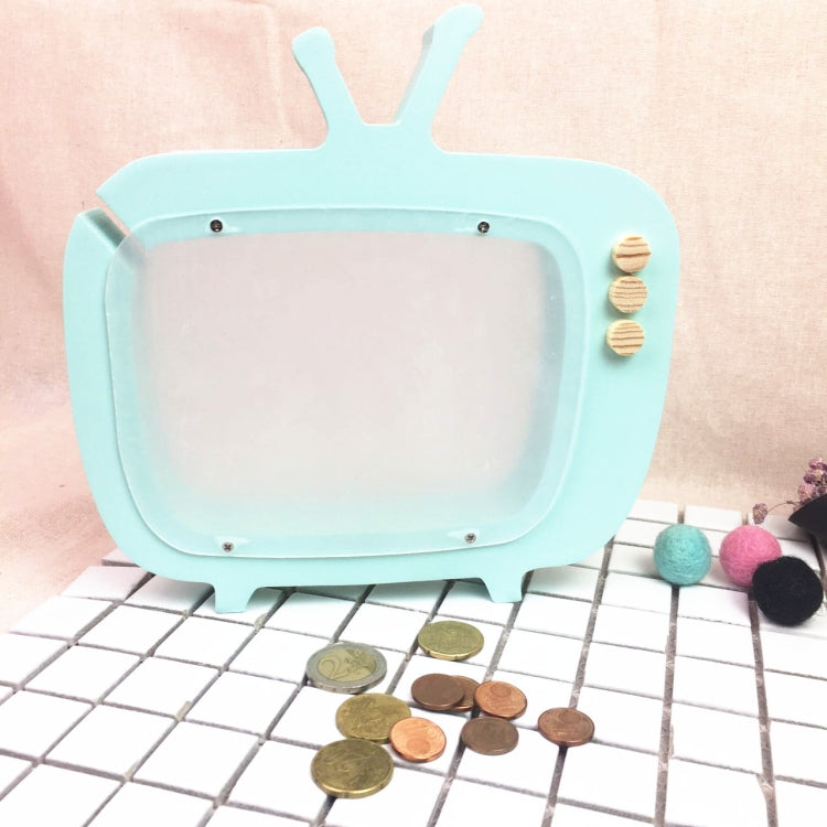 Wooden TV Storage Tank Children Room Display Photography Props Toys — view 5