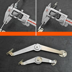 Two-folded Strut Folding Lever Door Support Furniture Connector — view 5